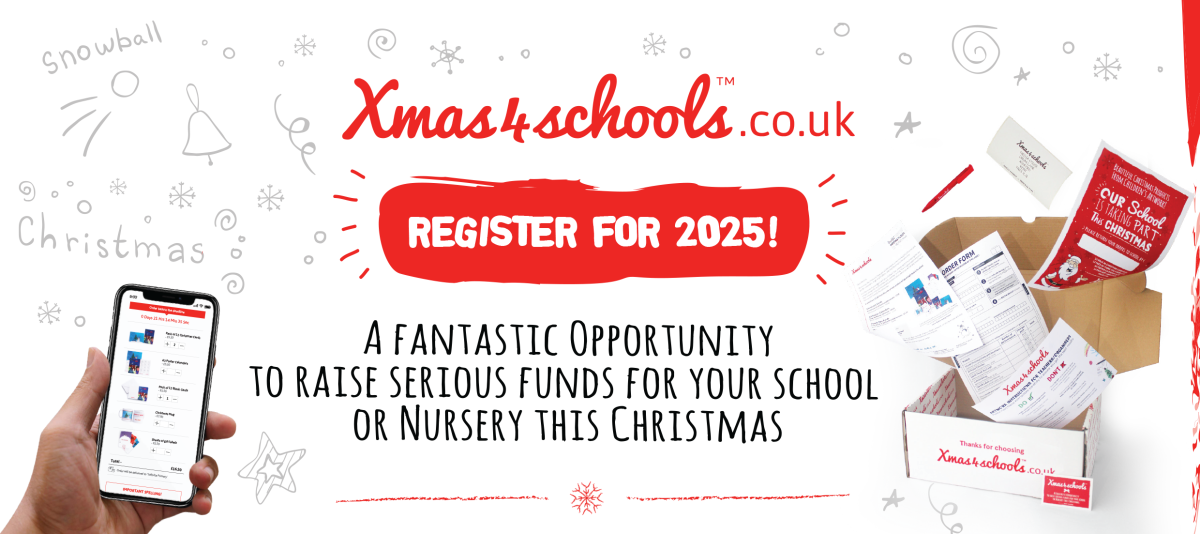 Register for Xmas4Schools 2025.