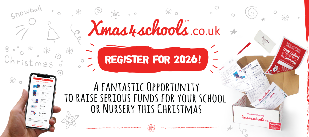Register for Xmas4Schools 2026.